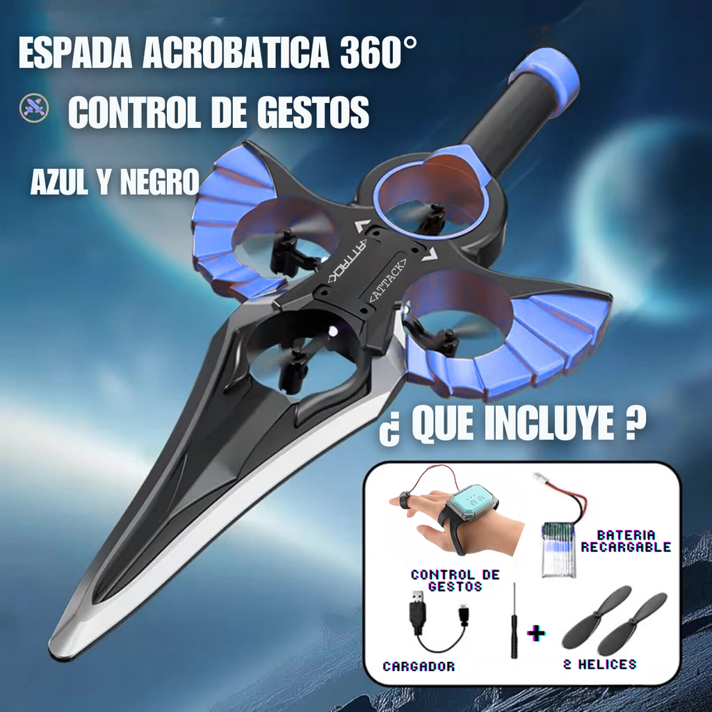 Espada Voladora 360º  accesorios, Repuestos + Regalos 🎁